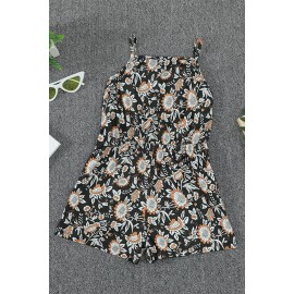 Black Girls' Sleeveless Romper