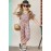 Little Girl Wild Leopard Flutter Sleeve Jumpsuit