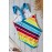 Baby Girls Multi Stripe One Piece Swimsuit