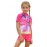 Girls Beach Day Comfortable Shirt and Short Set