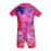 Pink Flamingo Love One Piece Swimsuit for Little Girl