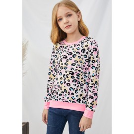 Mommy and Me Pastel Leopard Top