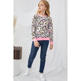 Mommy and Me Pastel Leopard Top