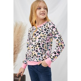 Mommy and Me Pastel Leopard Top