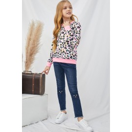 Mommy and Me Pastel Leopard Top
